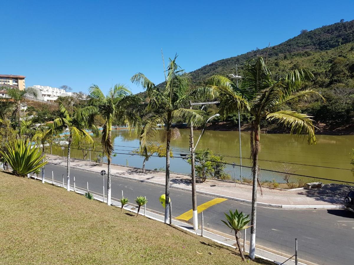 Belo Flat Cavalinho Branco - Aguas De Lindoia Lägenhet Exteriör bild